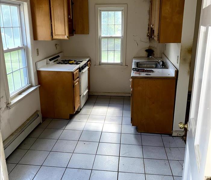 a clean kitchen