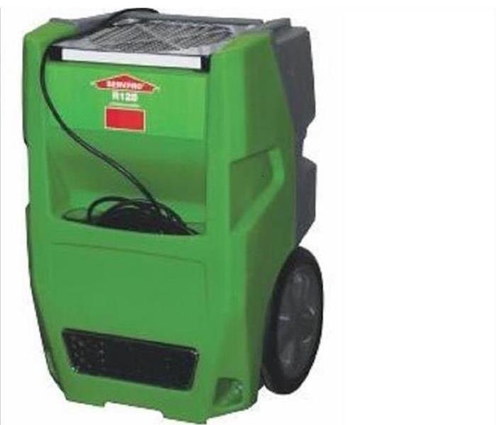 a green dehumidifier